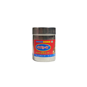 Mohini Bandhani Hing Steel Box (50gm) (Product Image)